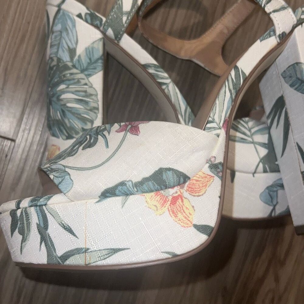 Call It Spring Nenadda Multi Sz 6.5 Block Heels - image 8